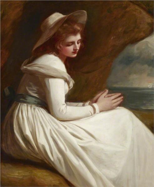 Emma Hart (c.1761–1815), Later Lady Hamilton, 1786 - Джордж Ромни