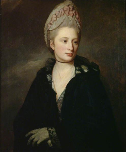 Georgiana, Lady Greville, 1772 - 喬治·羅姆尼