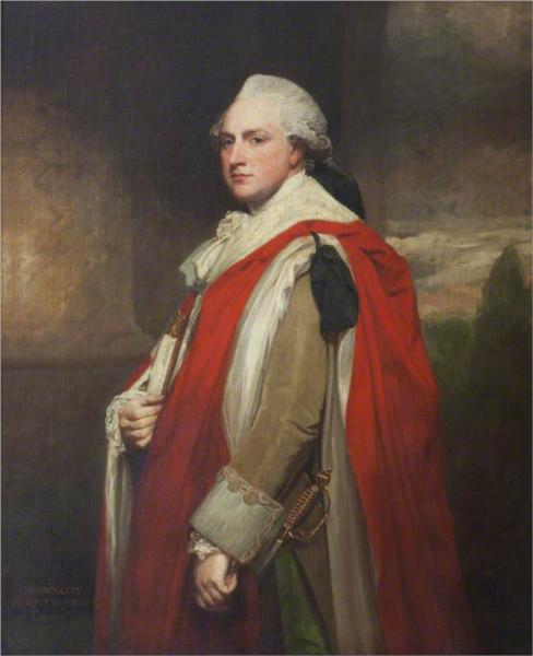 Sir Brownlow Cust (1744–1807), 1st Baron Brownlow - George Romney