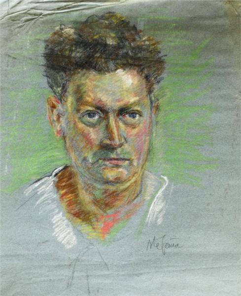 Selfportrait, 1958 - George Ștefănescu