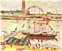 Antwerp Harbor - 喬治·布拉克