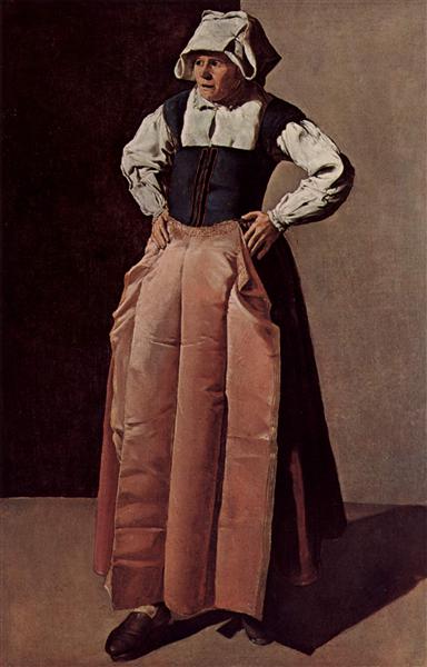 Old Woman, c.1618 - 1619 - 喬治．德．拉圖爾