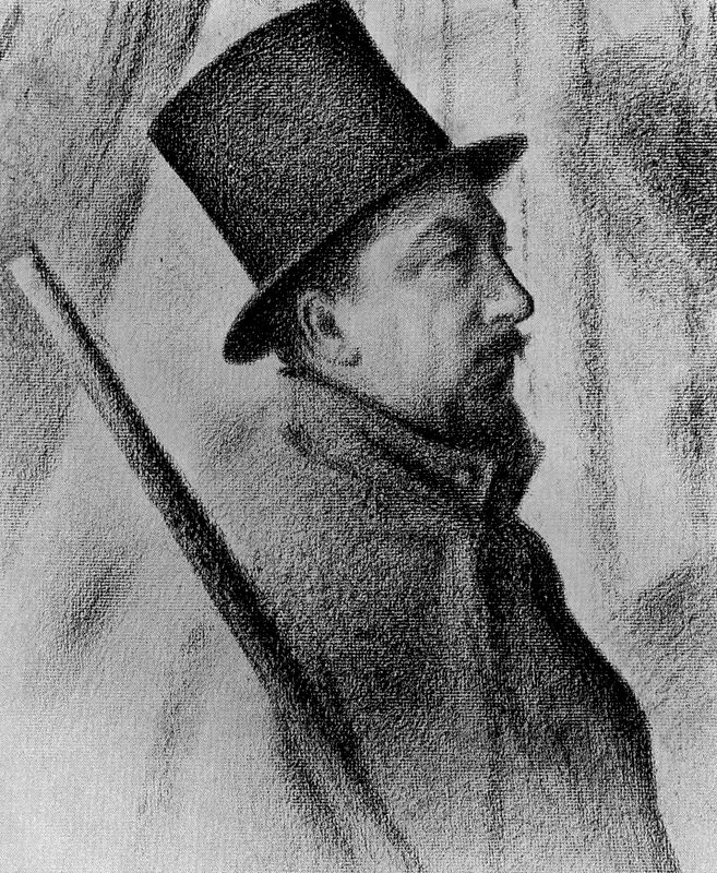 Portrait of Paul Signac, 1890 Seurat