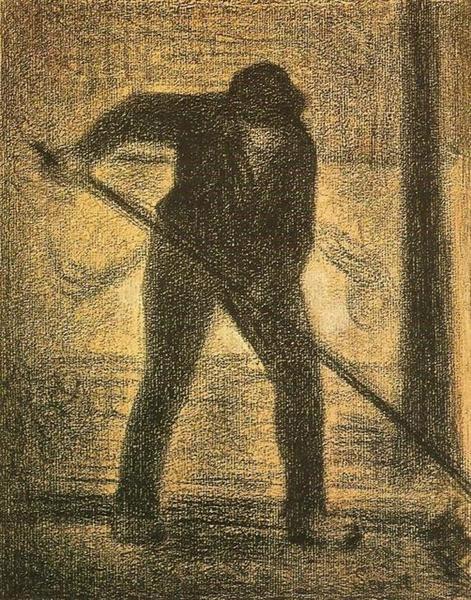 The Garbage Picker, c.1888 - Georges Seurat