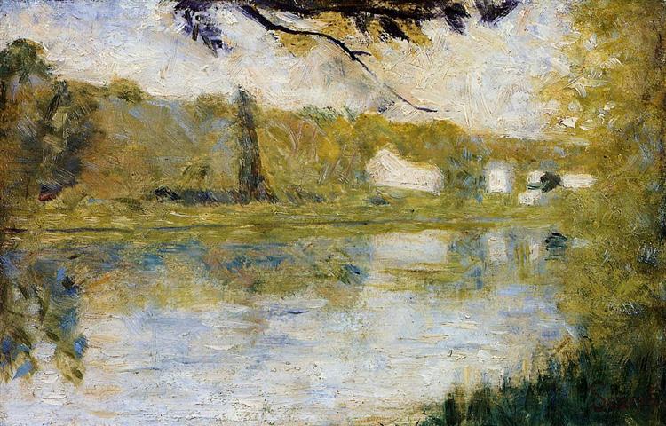 The Riverside, 1882 - 1883 - Georges Pierre Seurat