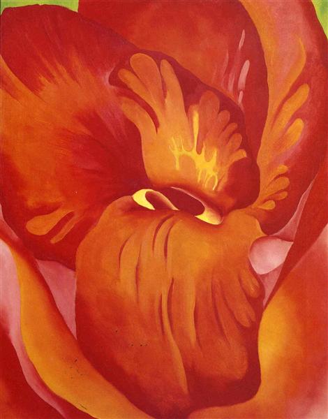 Canna Red and Orange, 1922 - Georgia O'Keeffe