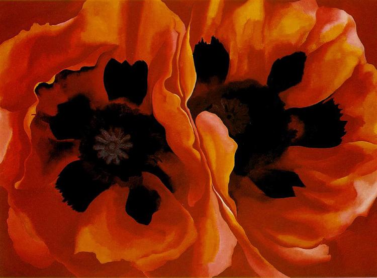 Oriental Poppies, 1928 - Georgia O'Keeffe