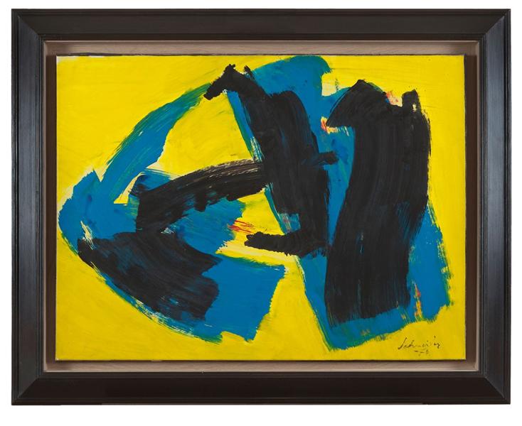 Abstract Composition, 1974 - Жерар Шнайдер