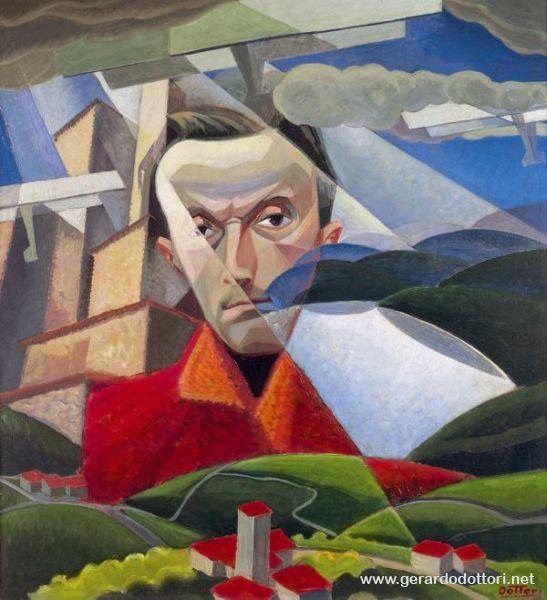 Autoritratto, 1928 - Джерардо Дотторі
