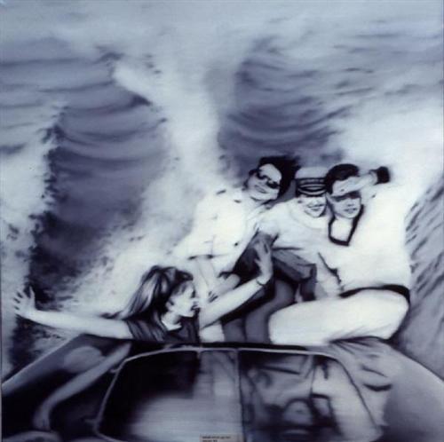 Motorboat, 1965 - Герхард Ріхтер
