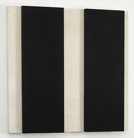 Zwei rechteckige Blocke auf Weiss, 1973 - Герхард фон Гревениц
