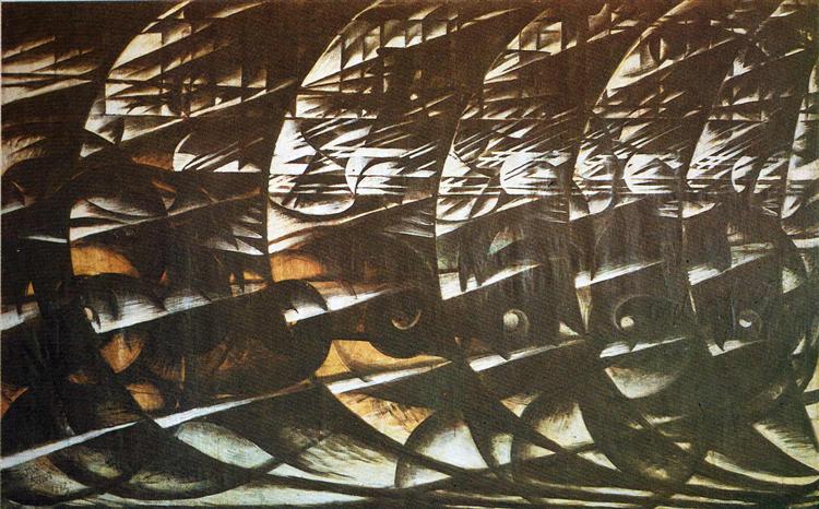Abstract Speed, 1913 - Джакомо Балла