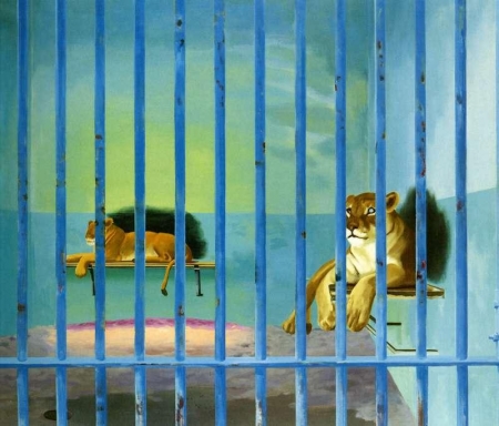 Cage aux lions, 1967 - Жиль Айо