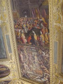 Clement VII crowns Charles V - Джорджо Вазари