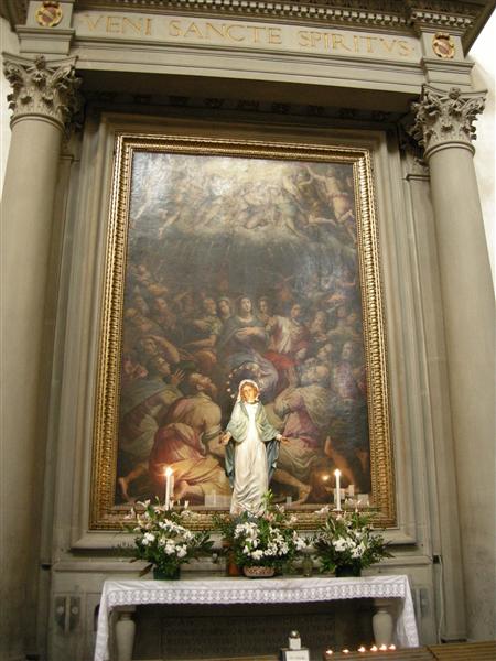 Pentecost - Giorgio Vasari
