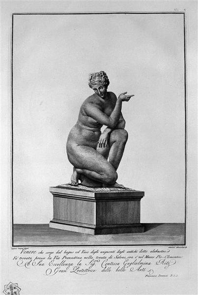 Crouching Venus - Giovanni Battista Piranesi