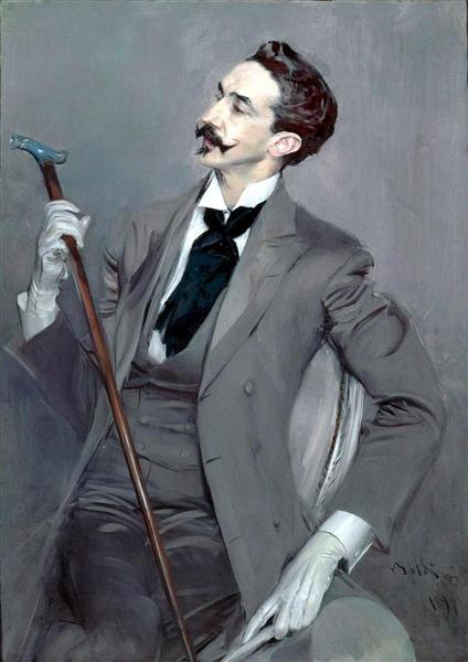 Count Robert de Montesquiou, 1897 - Джованни Болдини