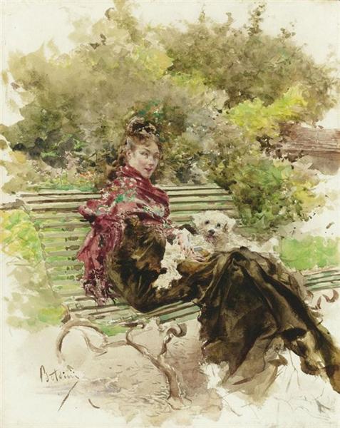 Untitled, 1872 - 乔瓦尼·波尔蒂尼