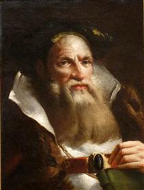 Portrait of an Oriental Philosopher - Giovanni Domenico Tiepolo