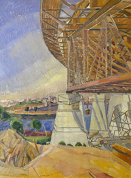The Curve of the Bridge, 1929 - Грейс Коссингтон Смит
