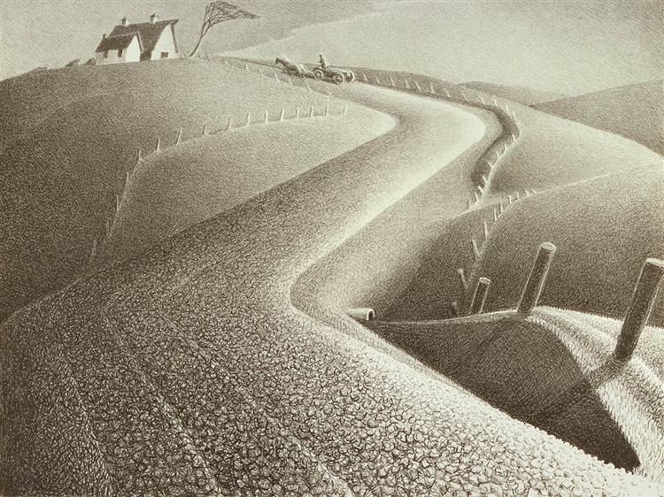 March, 1939 - Grant Wood
