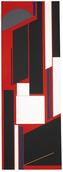Vertikale Komposition, 1958 - Günter Fruhtrunk