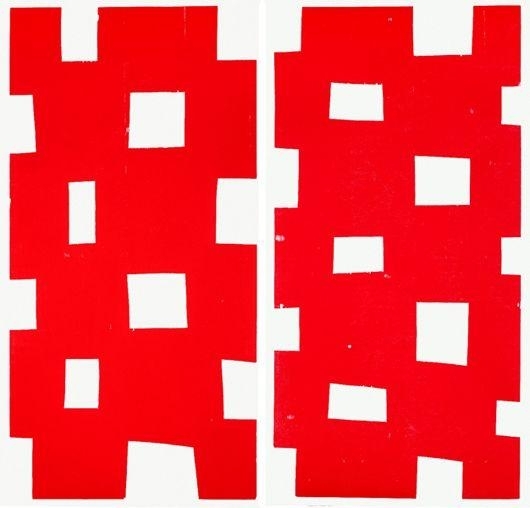 Untitled 1 and 2, 1990 - Günther Förg