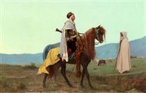 An Arab Horseman - Gustave Boulanger