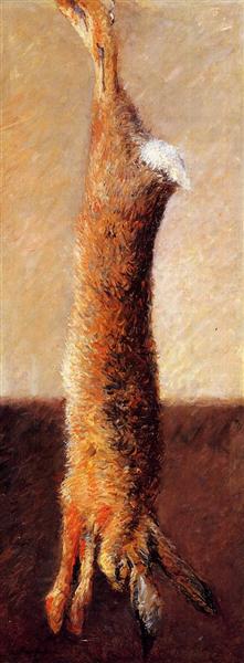 Hare, 1882 - Gustave Caillebotte