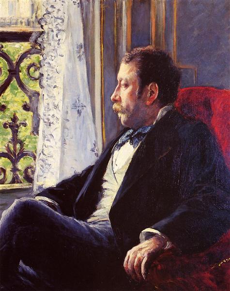 Portrait of a Man, 1880 - Гюстав Кайботт