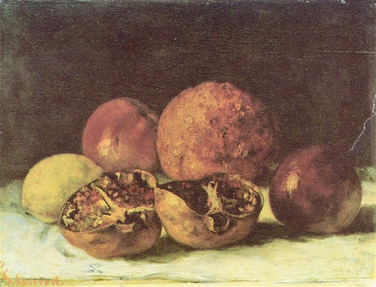 Pomegranates, 1871 - Gustave Courbet