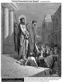 Cristo Apresentado à Multidão - Gustave Doré