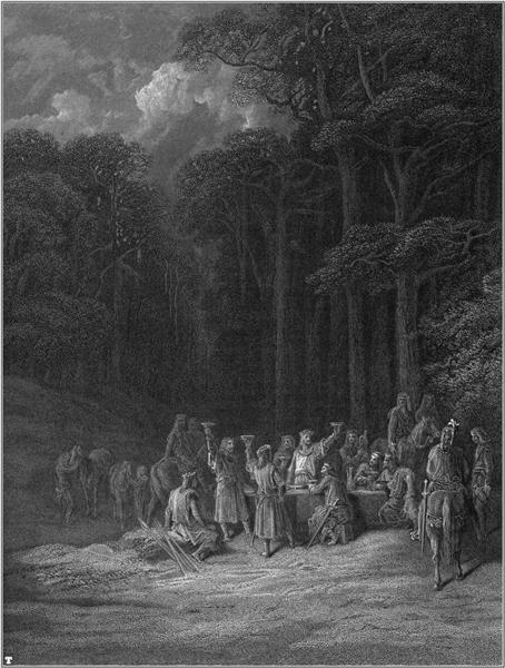 Idylls of the King - Gustave Dore