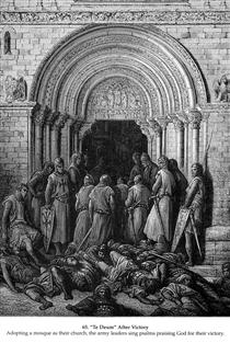Te Deum After Victory - Gustave Dore