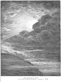 A Criação da Luz - Gustave Doré