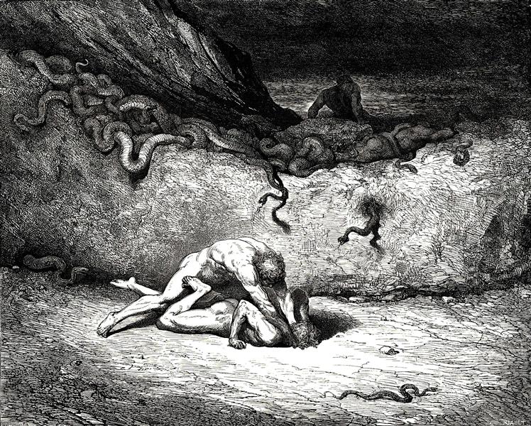 The Inferno, Canto 30 - Gustave Doré