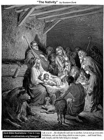 O Nascimento - Gustave Doré