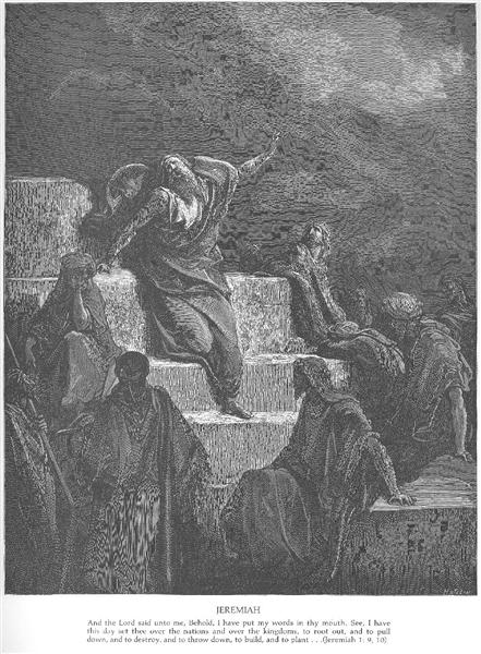 The Prophet Jeremiah - Gustave Dore