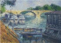 Boats on the Seine - Gustave Loiseau