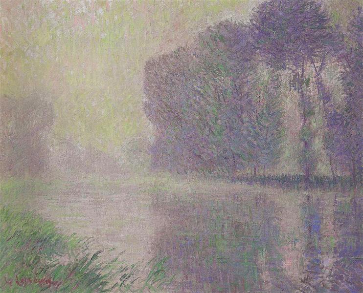 By the River Eure - Gustave Loiseau