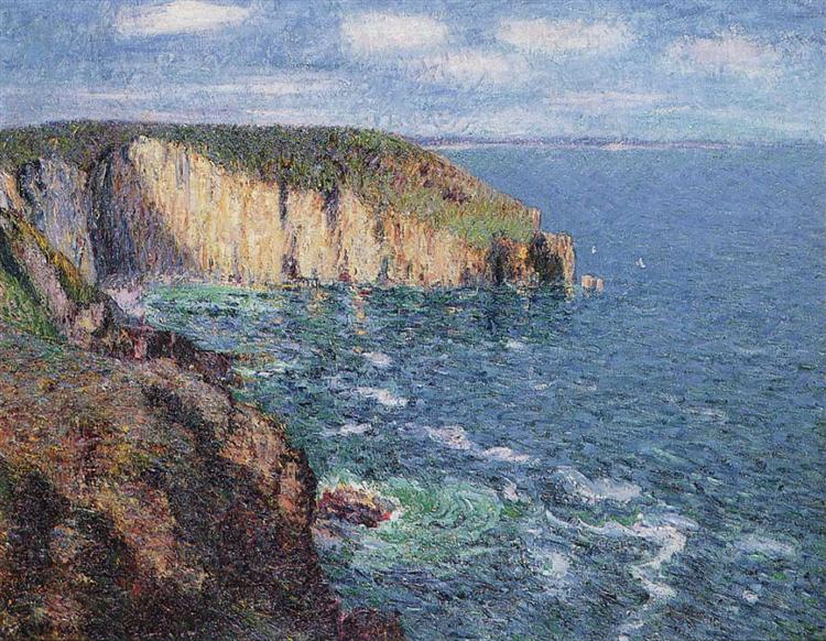 Cliffs at Cape Frehel, 1905 - Гюстав Луазо