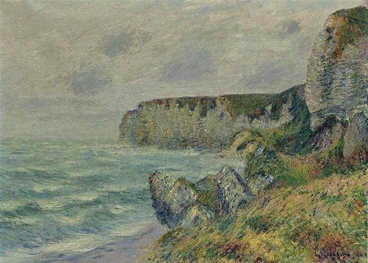 Cliffs at Saint Jouin, 1908 - Gustave Loiseau