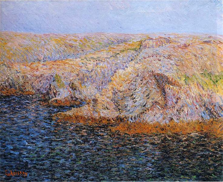 Ice on the Oise river, 1905 - Gustave Loiseau