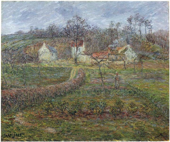 Landscape in a Valley, 1898 - Гюстав Луазо