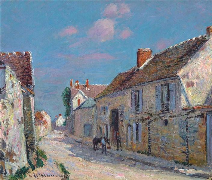 Rue a Ennery, 1912 - Gustave Loiseau