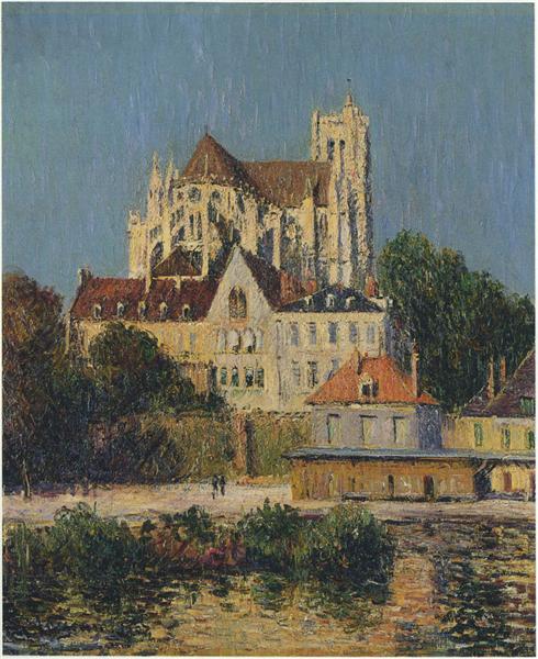 The Auxerre Cathedral, 1907 - Гюстав Луазо