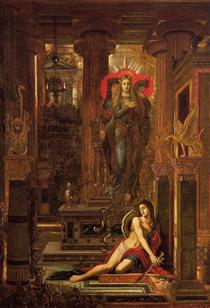 Orestes and the Erinyes - Gustave Moreau