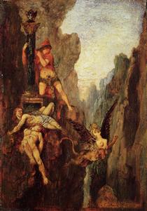 The Sphinx Defeated - Gustave Moreau