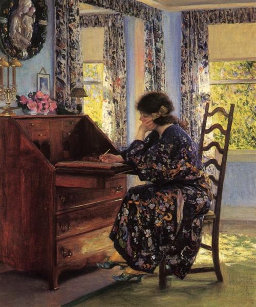 The Difficult Reply, 1910 - Guy Rose