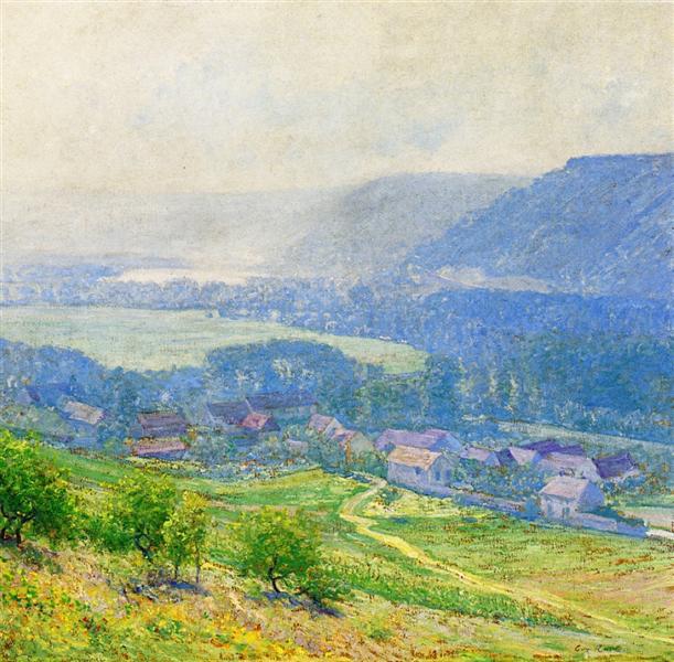 The Saine Valley, Giverny - Guy Rose